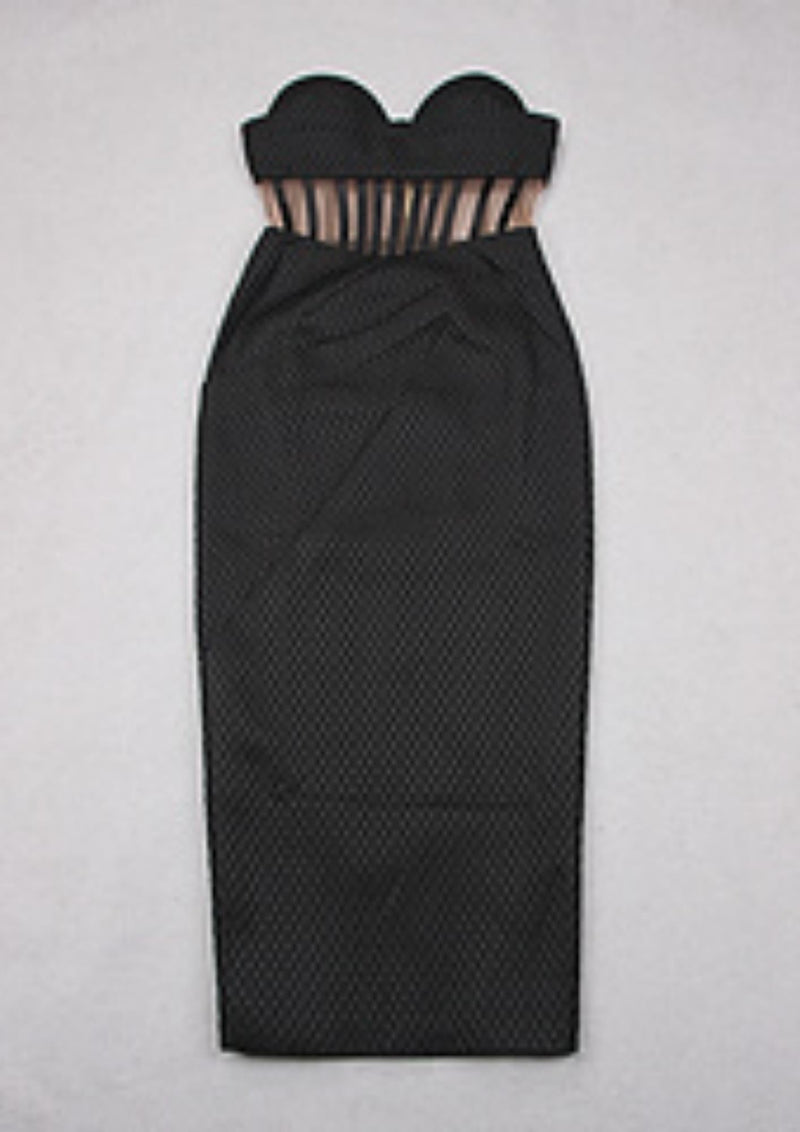 STRAPLESS CORSET DRESS IN BLACK Dresses styleofcb 