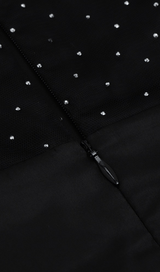 Sequin beaded leather dress styleofcb 