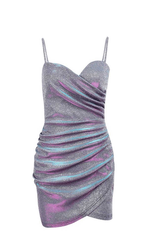 Shiny cross strap dress. ohmogo 