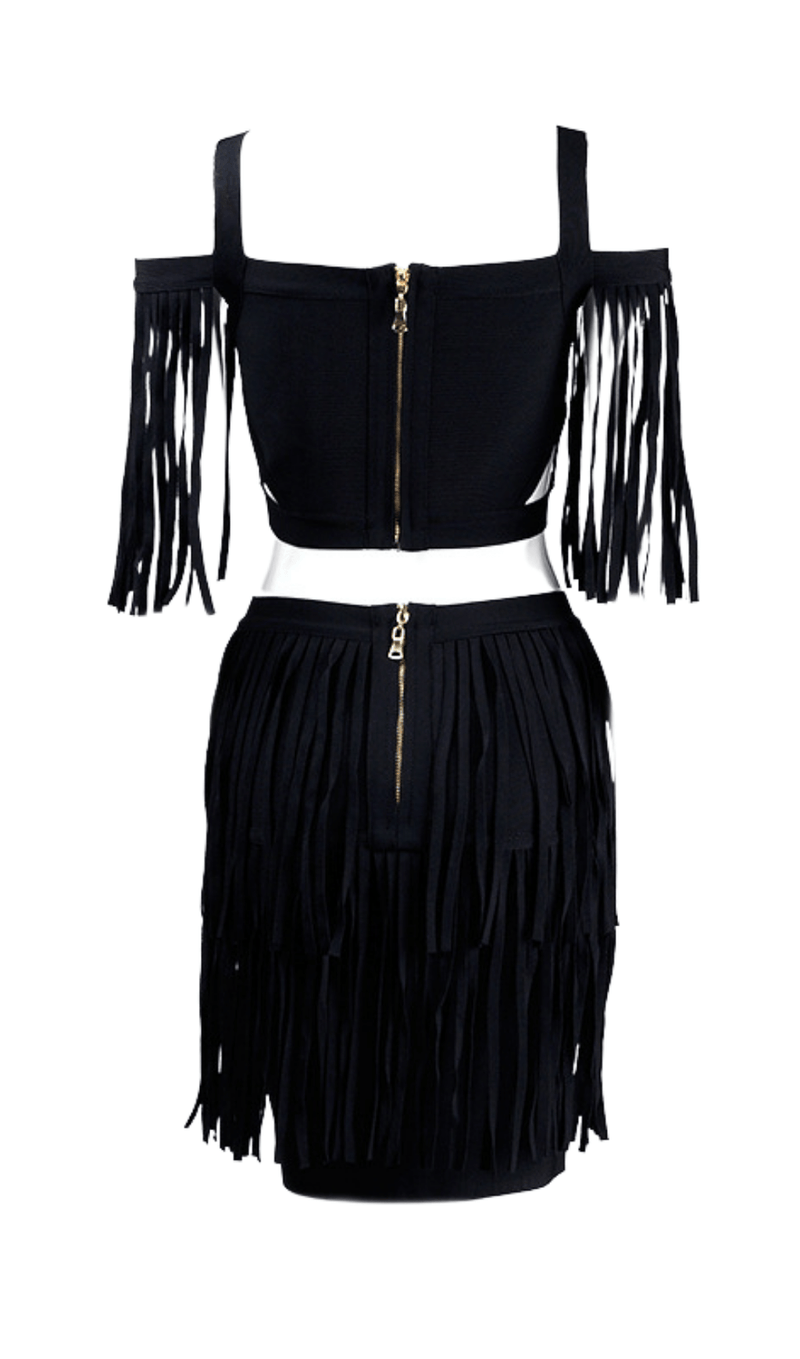 Strap waist rayon dress styleofcb 