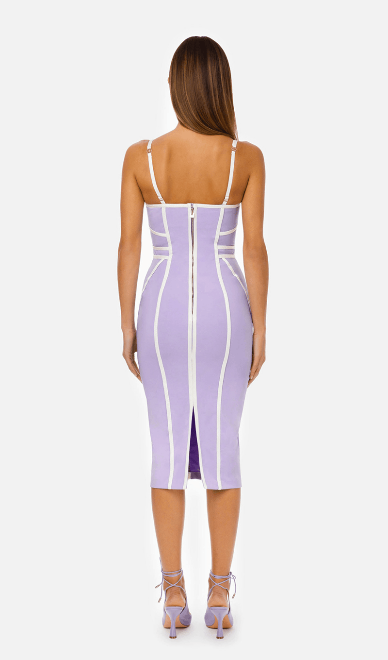 Striped knitted dress styleofcb 