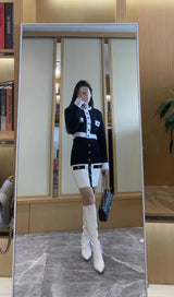 BANDAGE BUTTONS MINI DRESS styleofcb 