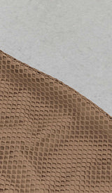 TASSEL MESH MIDI DRESS IN BROWN DRESS STYLE OF CB 