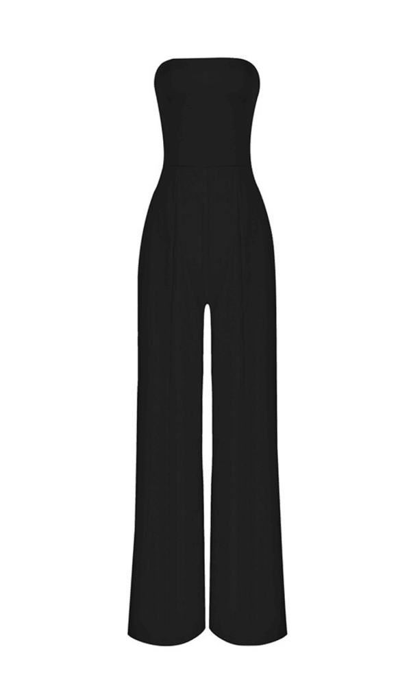 TUBE TOP BODYSUIT IN BLACK styleofcb 