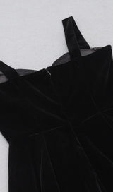 VELVET Type A DRESS IN BLACK Dresses styleofcb 
