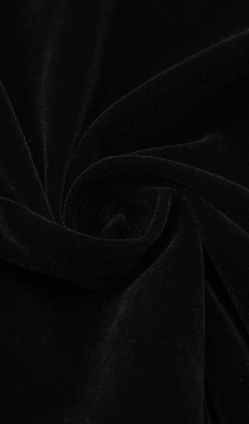 VELVET Type A DRESS IN BLACK Dresses styleofcb 