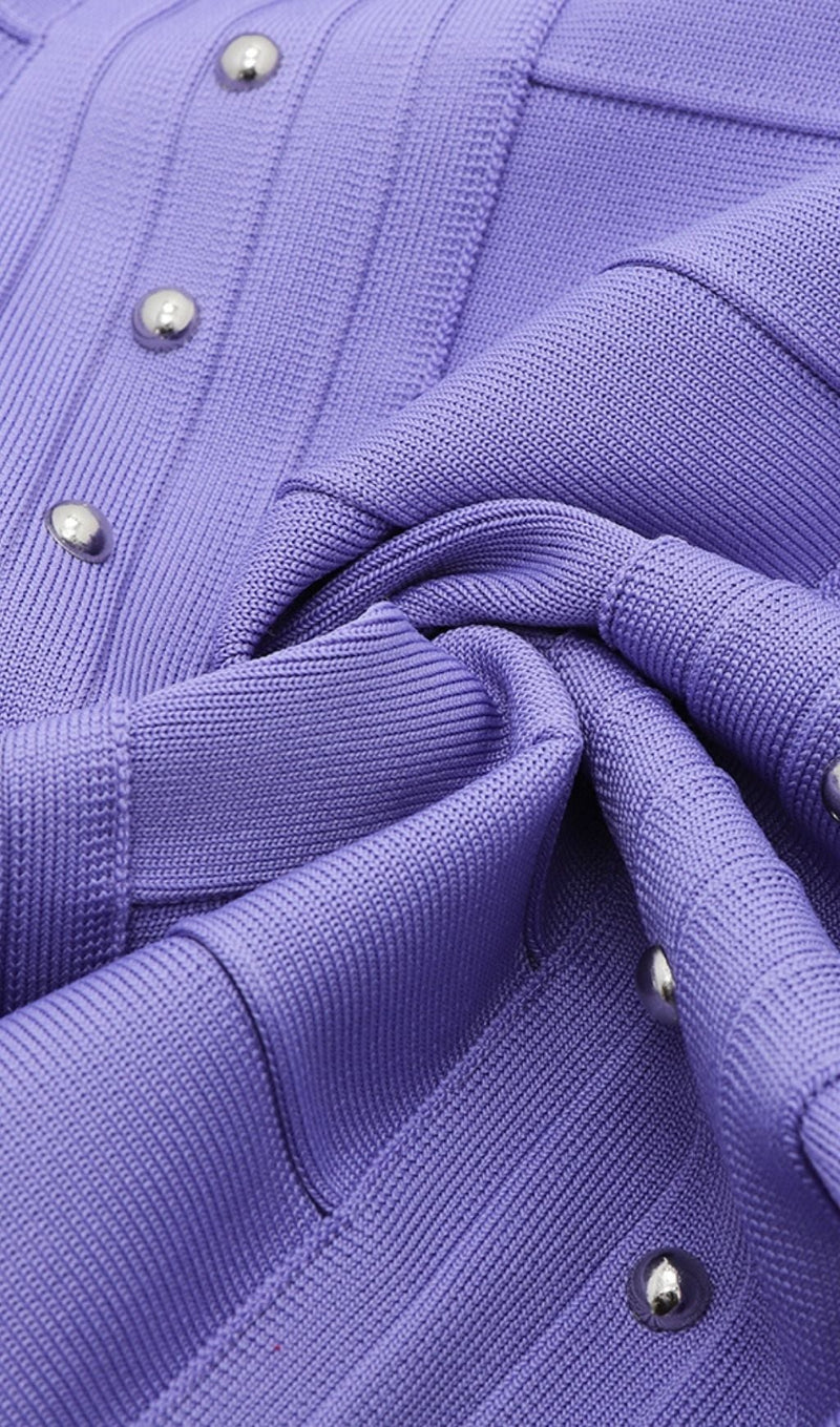VIOLET BANDAGE MINI DREES Dresses styleofcb 