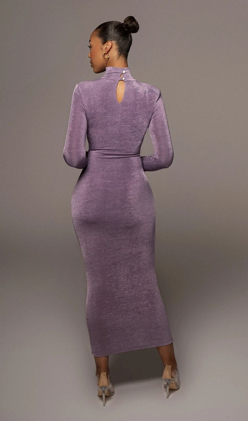 VIOLET RUCHED KNIT MAXI DRESS Dresses styleofcb 