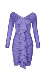 VIOLET RUCHED MINI DRESS Dresses styleofcb 