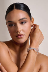 SILVER DIAMANTE CUFF BRACELET JEWELLERY styleofcb 