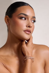 GOLD MULTI LAYERED DIAMANTE BRACELE JEWELLERY styleofcb 