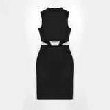 Yalia Backless Mini Bandage Dress Dresses styleofcb 