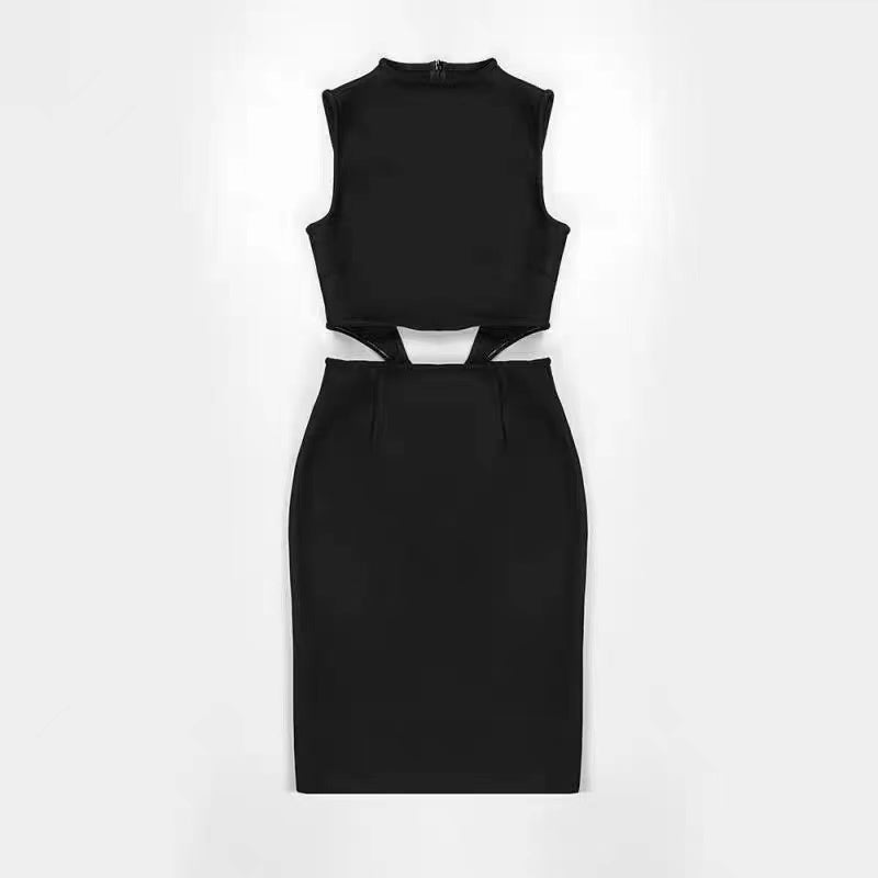 Yalia Backless Mini Bandage Dress Dresses styleofcb 
