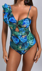 ELLIEE TROPICAL PRINTED SWIMWEAR Swimwear Oh CICI 